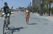 Victoria Sweet walking naked in public